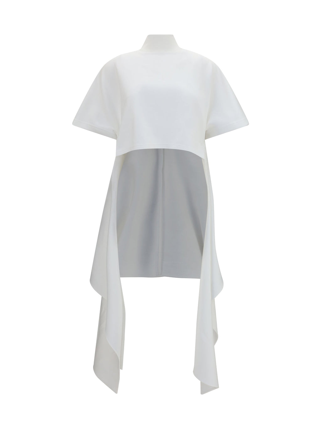 Alaïa Women Asymmetric Cotton T-Shirt
