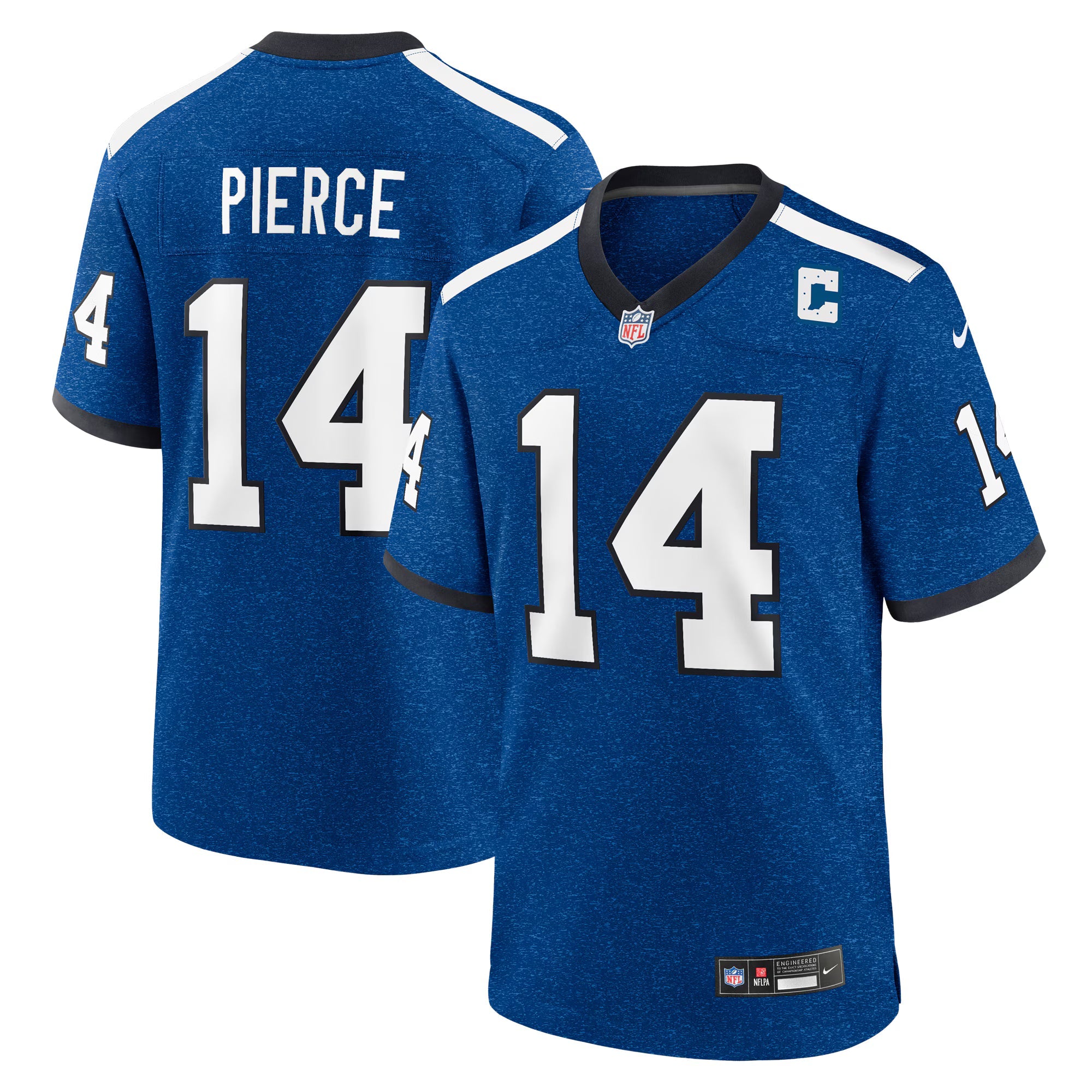 Indianapolis Colts Alec Pierce Blue Alternate Game Jersey
