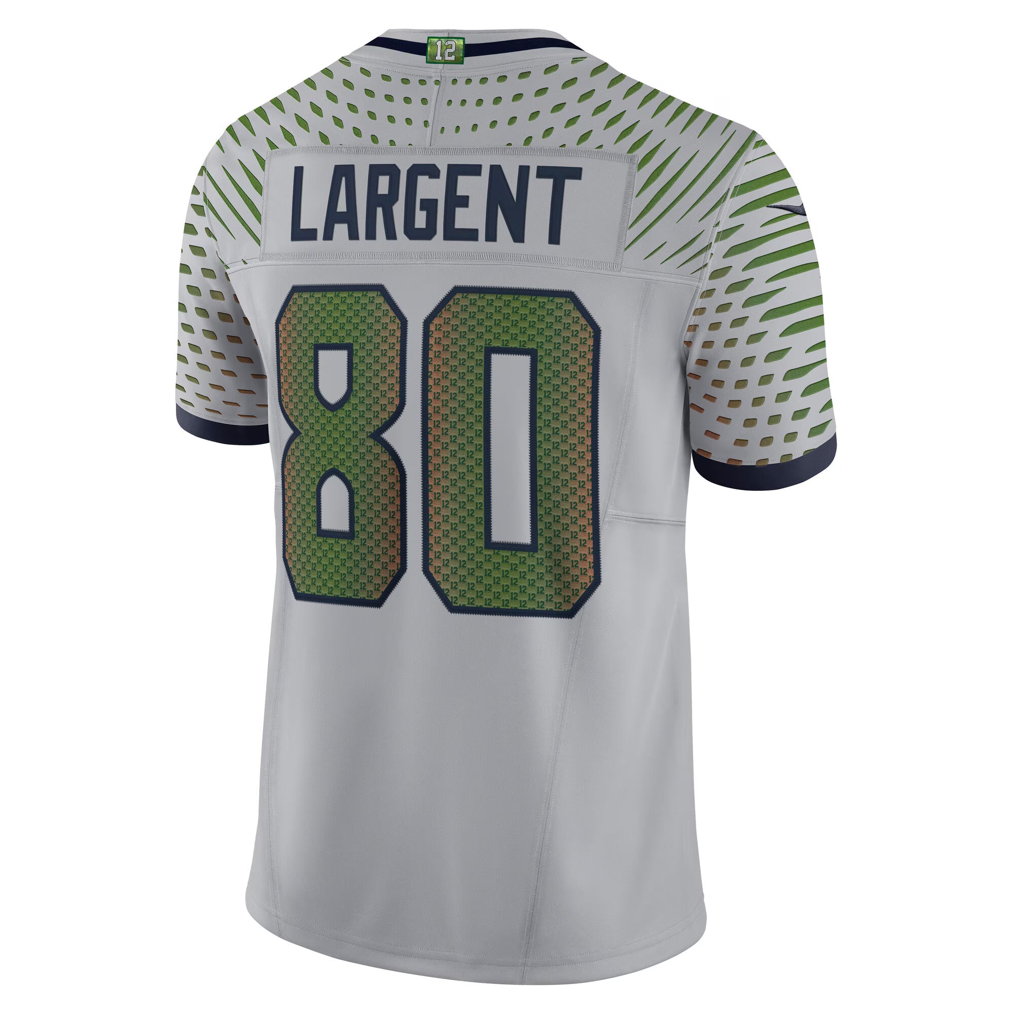 Seattle Seahawks Steve Largent Wolf Gray 2025 Rivalries Collection Retired Player Limited Jersey