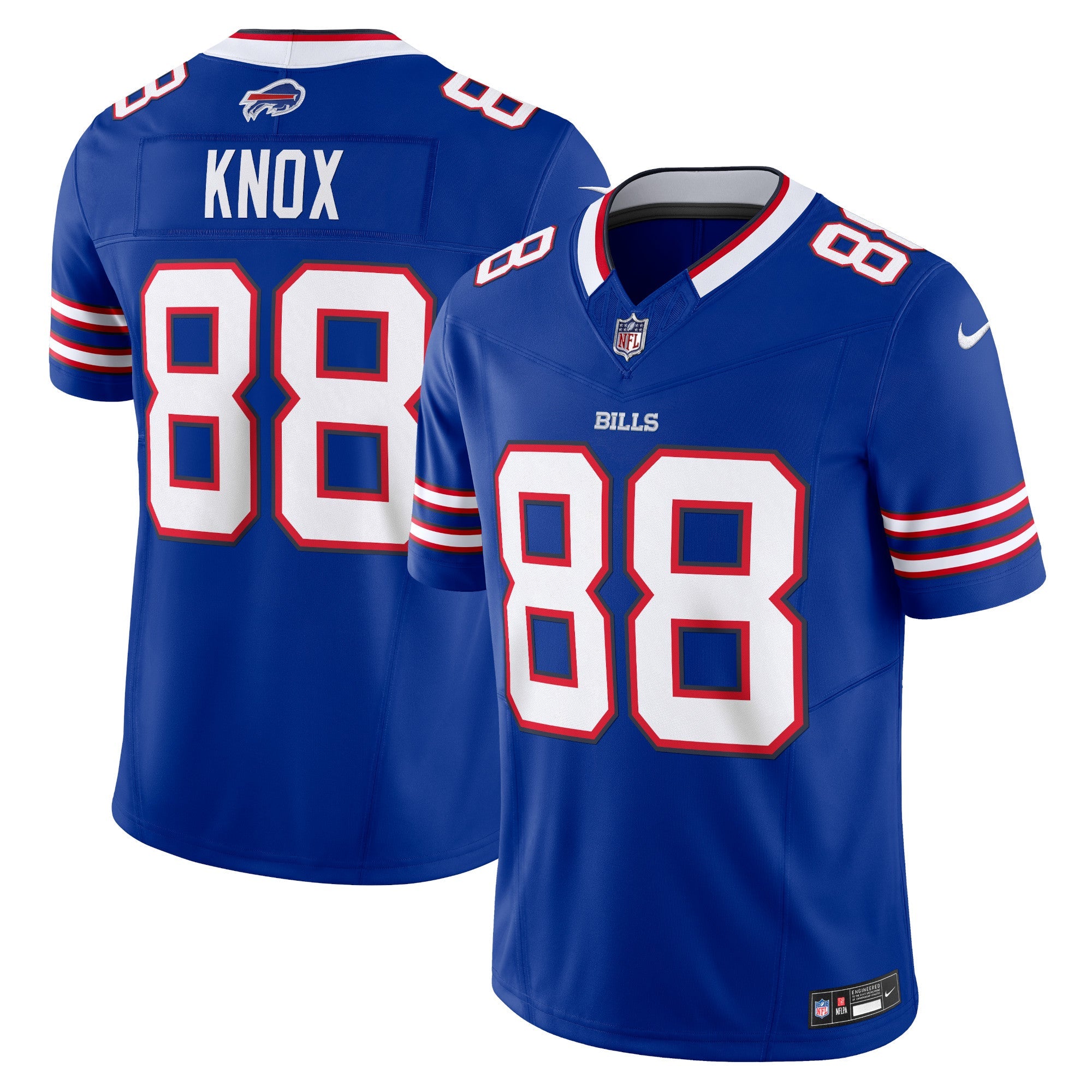 Buffalo Bills Dawson Knox Royal Vapor F.U.S.E. Limited Jersey