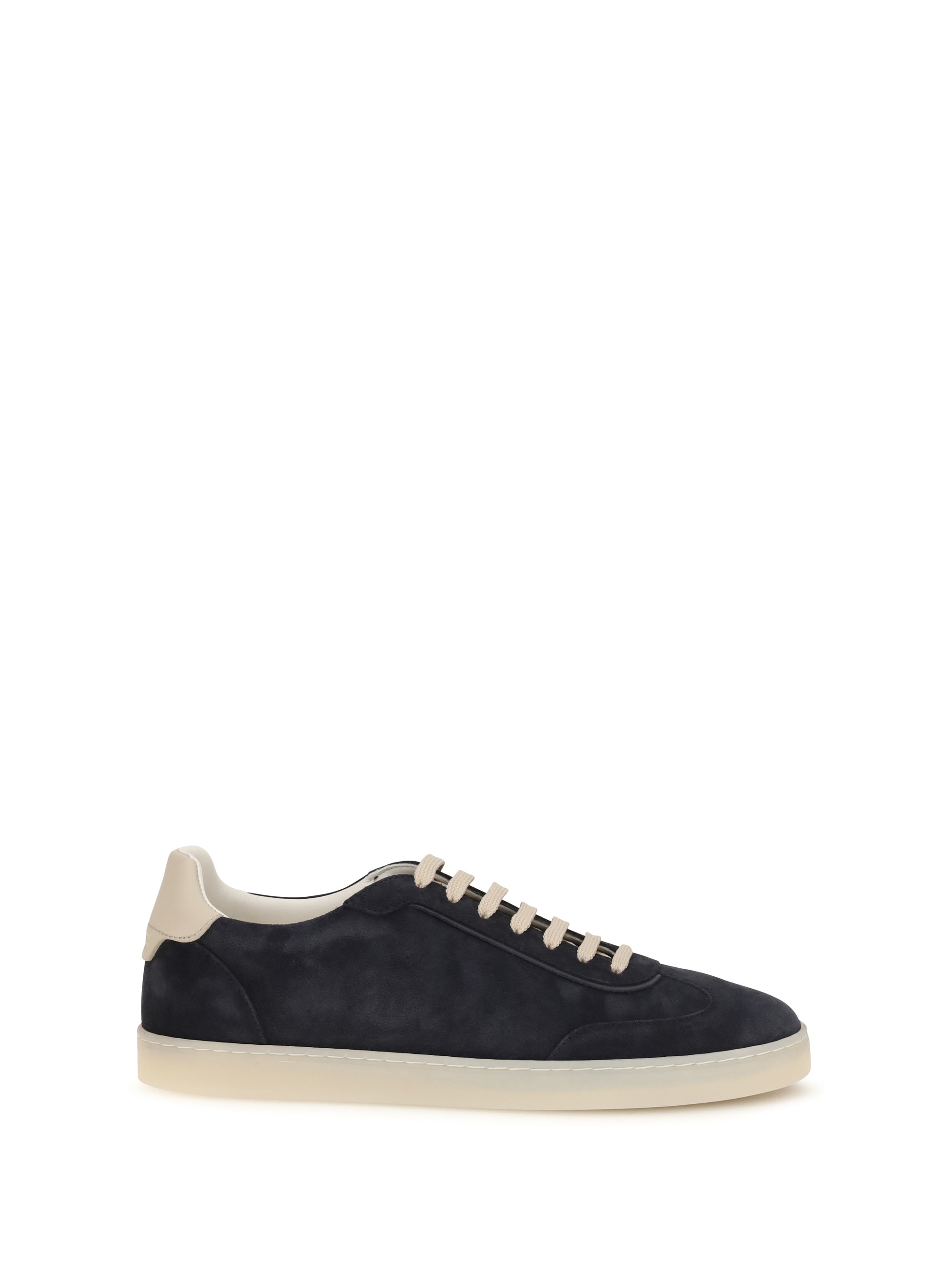 Brunello Cucinelli Men Suede Sneakers