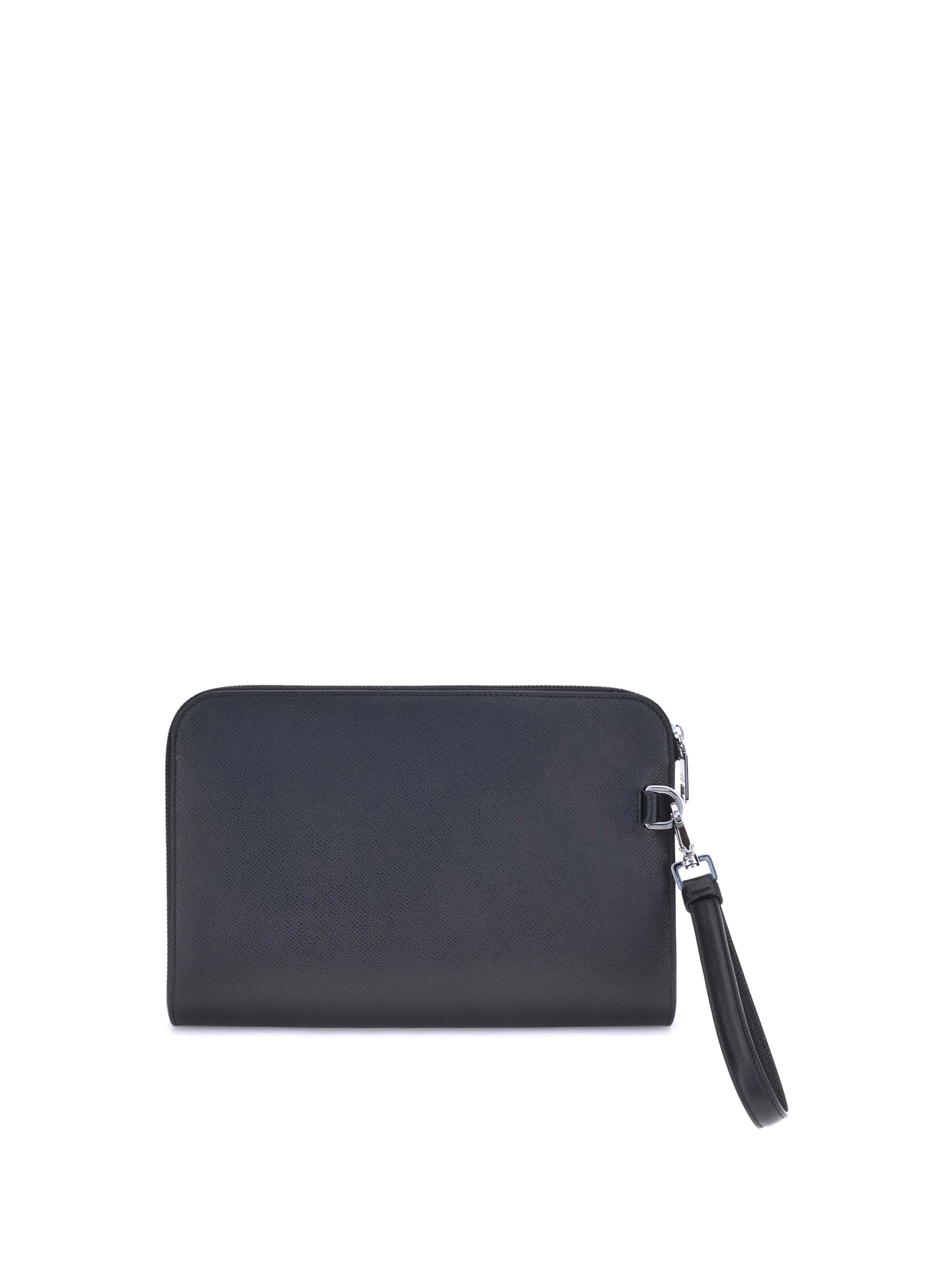 Dolce & Gabbana Men Leather Pouch