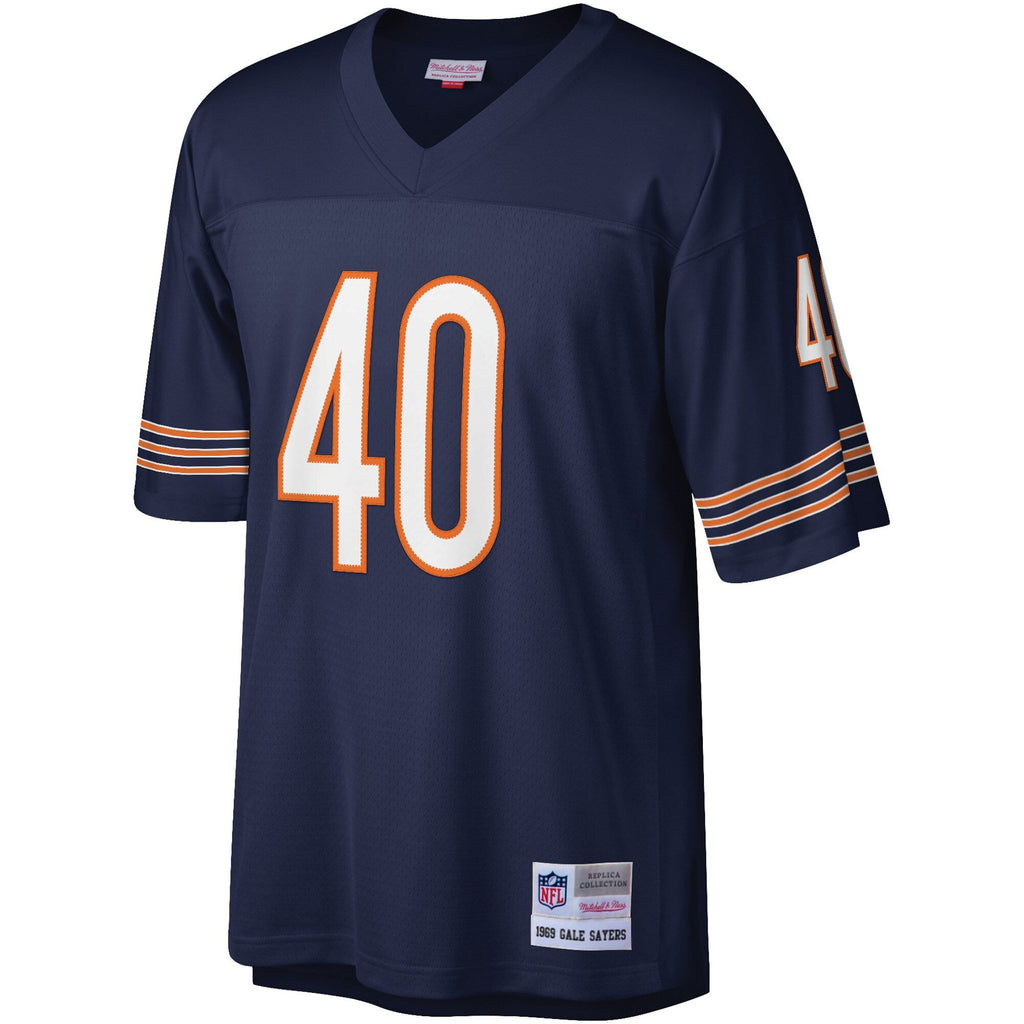 Chicago Bears Gale Sayers Mitchell & Ness Navy Legacy Replica Jersey