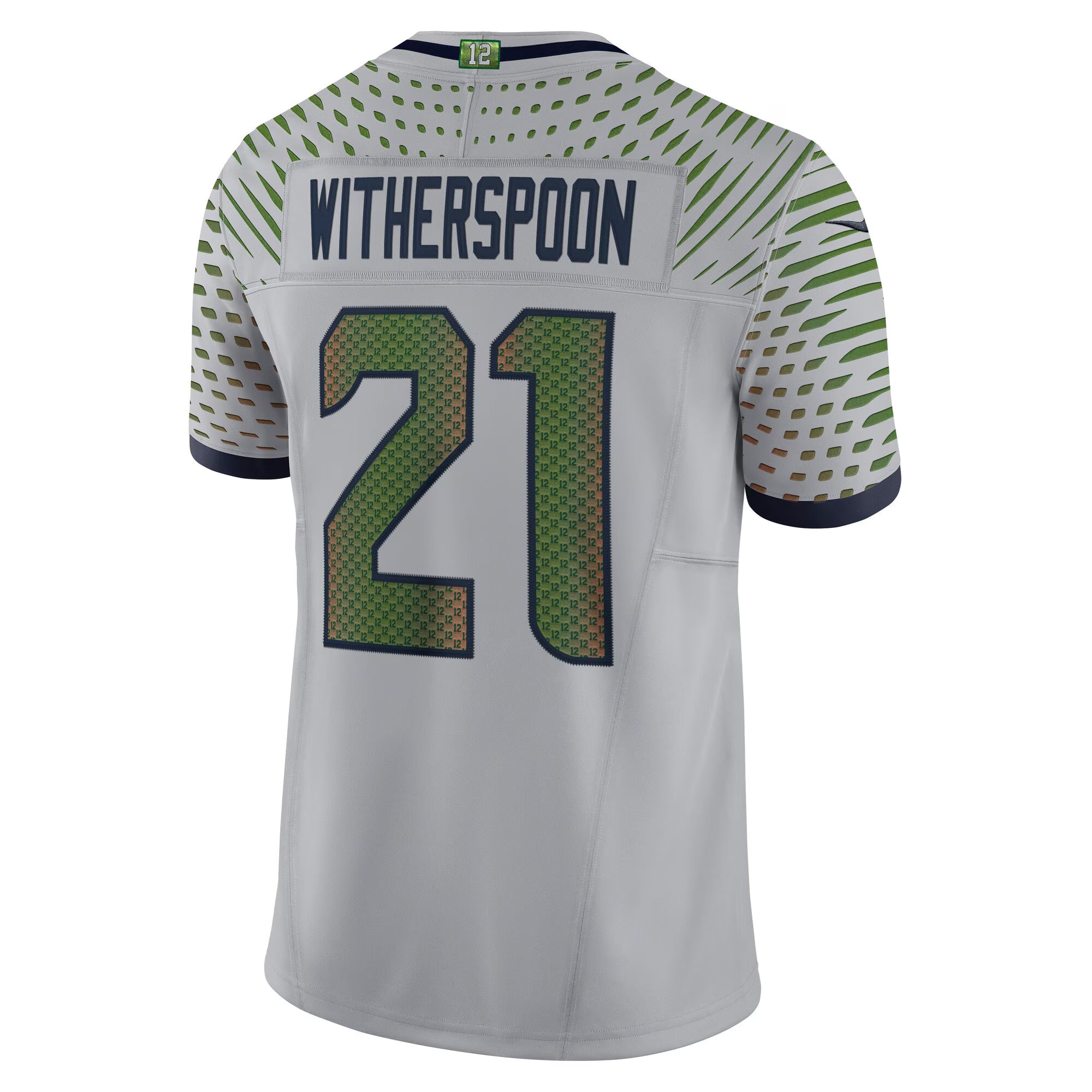 Seattle Seahawks Devon Witherspoon Wolf Gray 2025 Rivalries Collection Limited Jersey