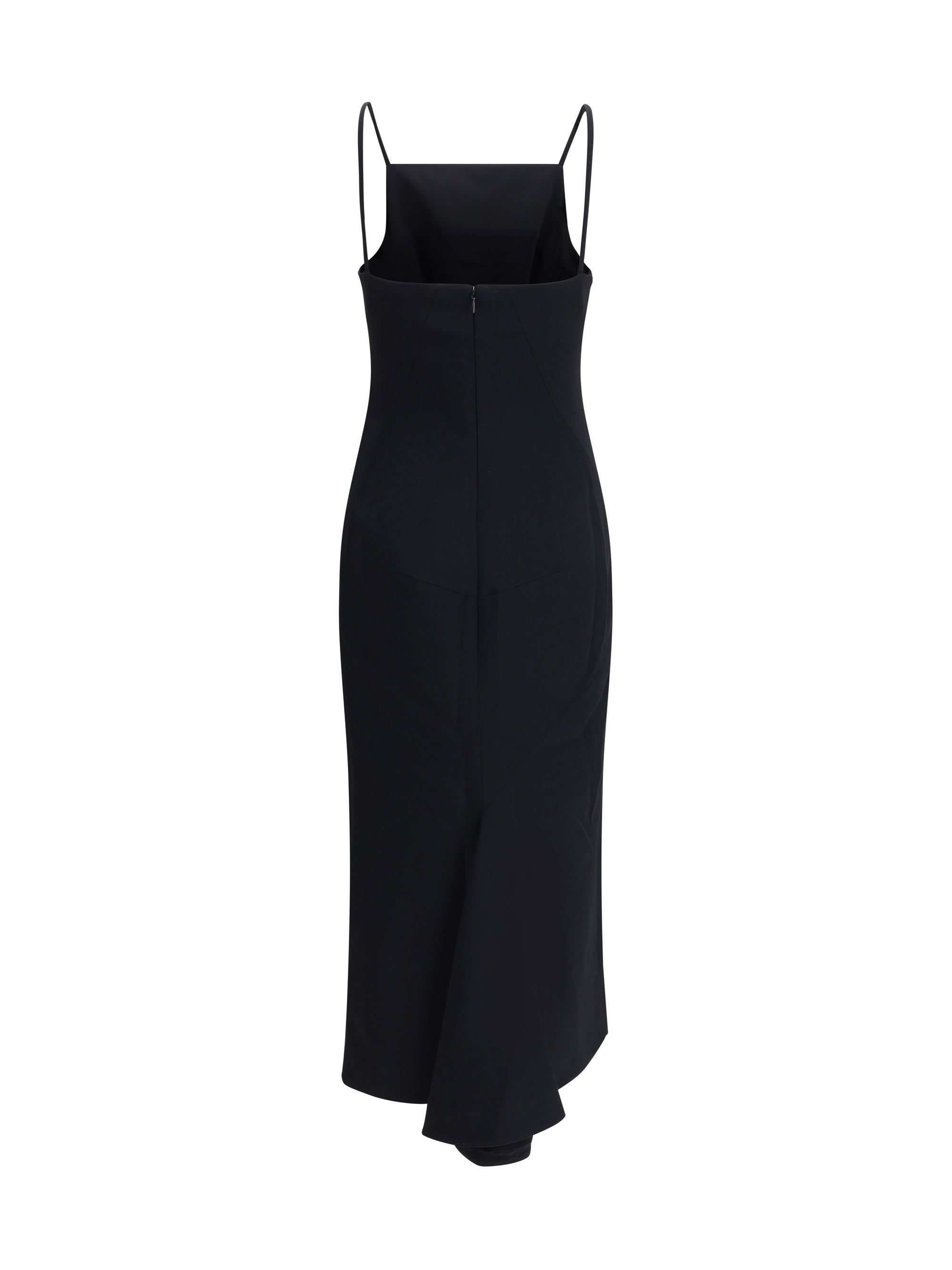 Givenchy Women Midi Dress With Draped Back