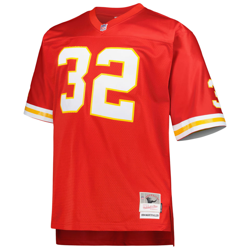 Kansas City Chiefs Marcus Allen Mitchell & Ness Red Big & Tall 1994 Retired Player Replica Jersey