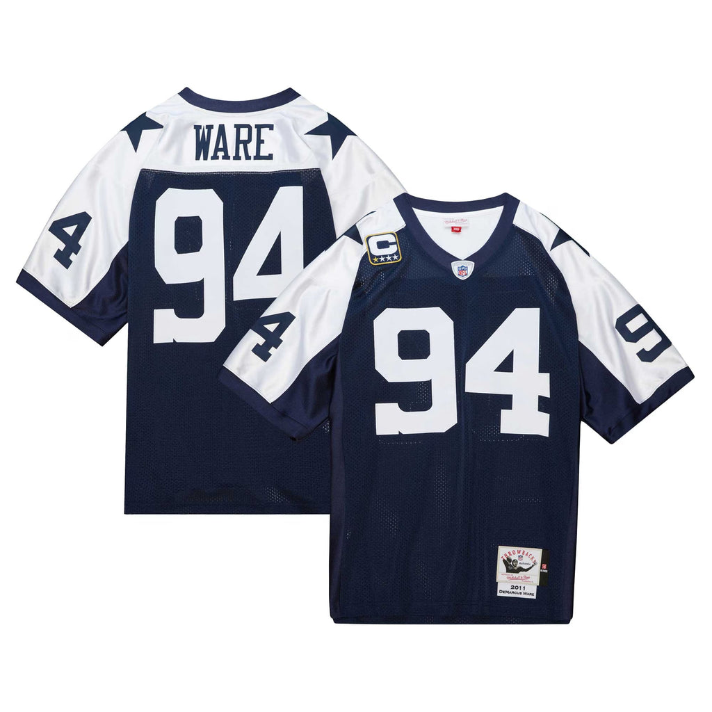 Dallas Cowboys DeMarcus Ware Mitchell & Ness Navy 2011 Authentic Throwback Retired Player Jersey