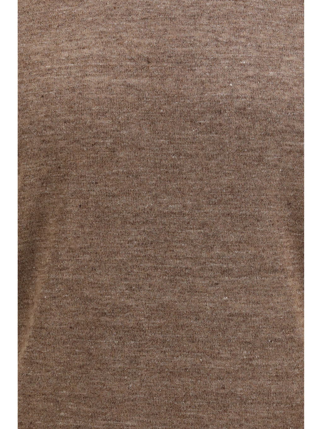 Brunello Cucinelli Men Linen And Cotton Crewneck T-Shirt