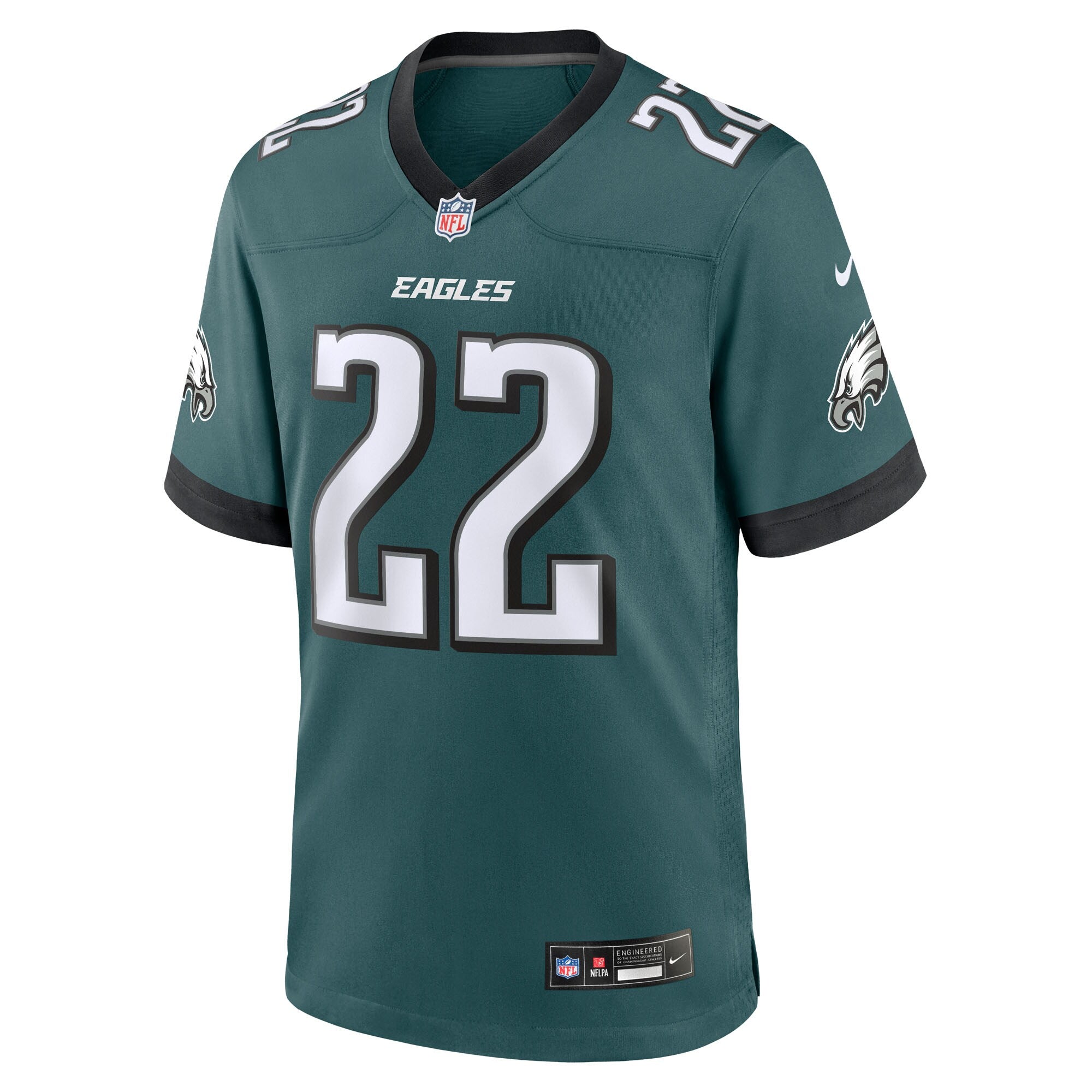 Philadelphia Eagles Mac McWilliams Midnight Green Team Game Jersey