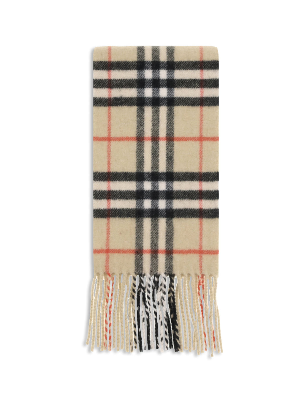 Burberry Men Thin Cashmere Check Scarf