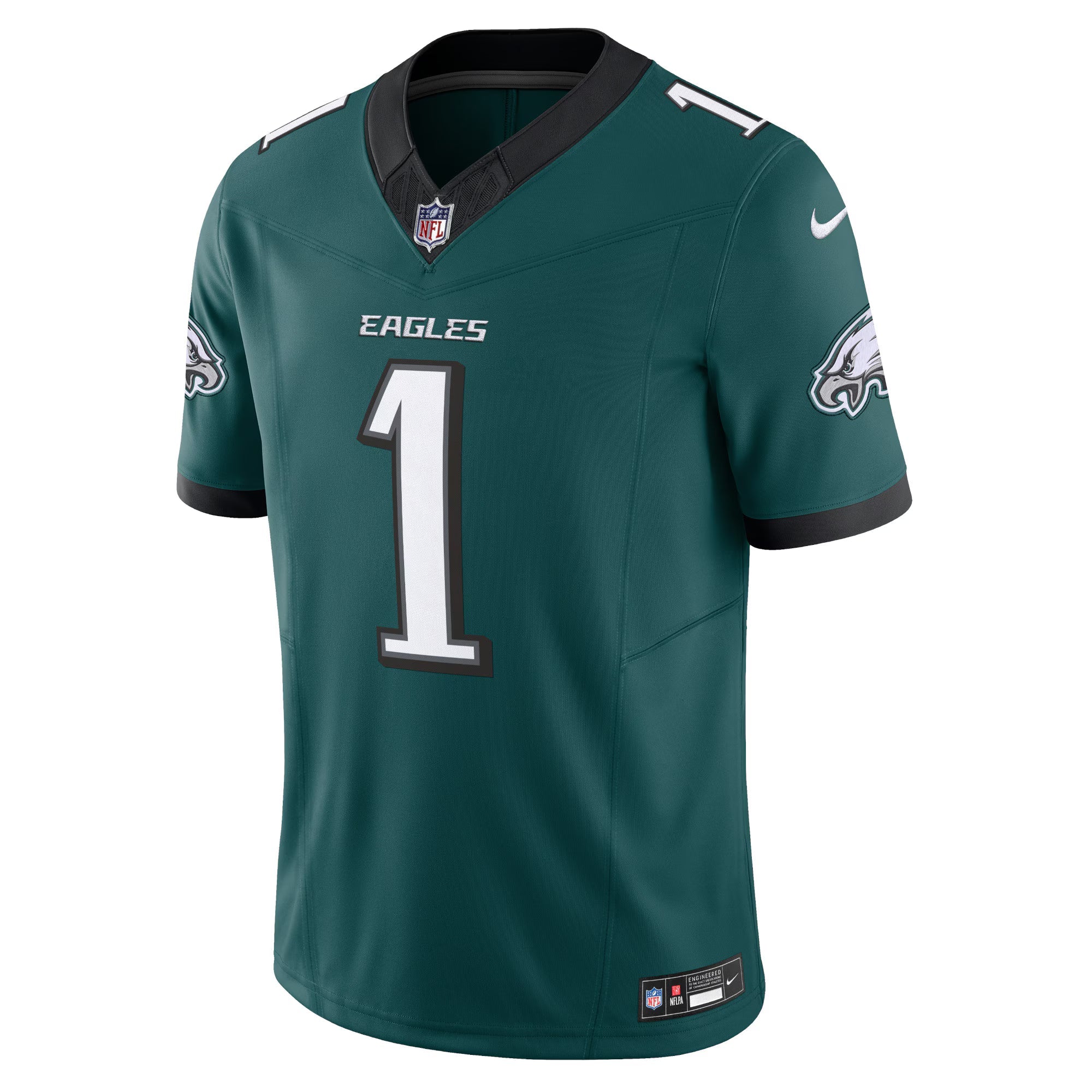 Philadelphia Eagles Jalen Hurts Midnight Green Vapor F.U.S.E. Limited Jersey