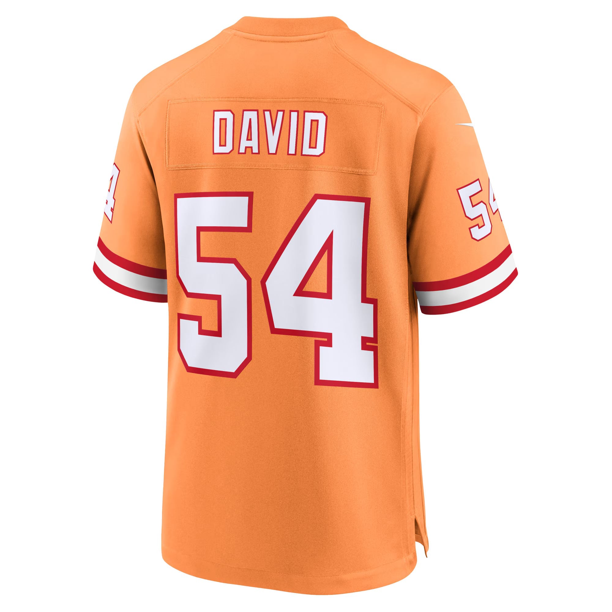 Tampa Bay Buccaneers Lavonte David Creamsicle 50th Season Game Jersey