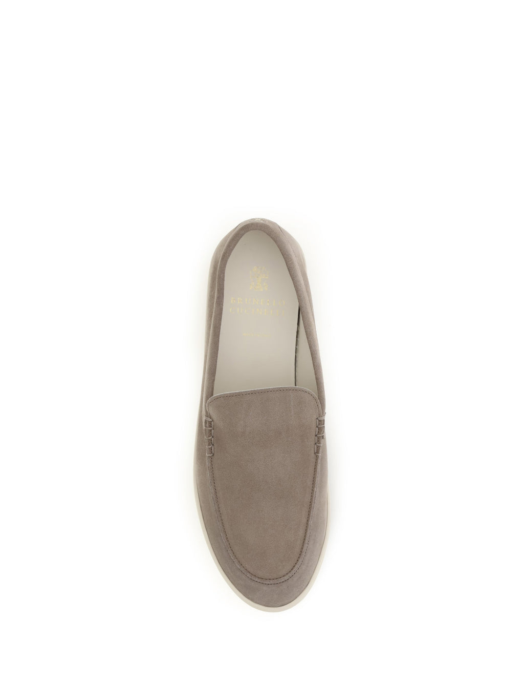 Brunello Cucinelli Men Suede Loafers