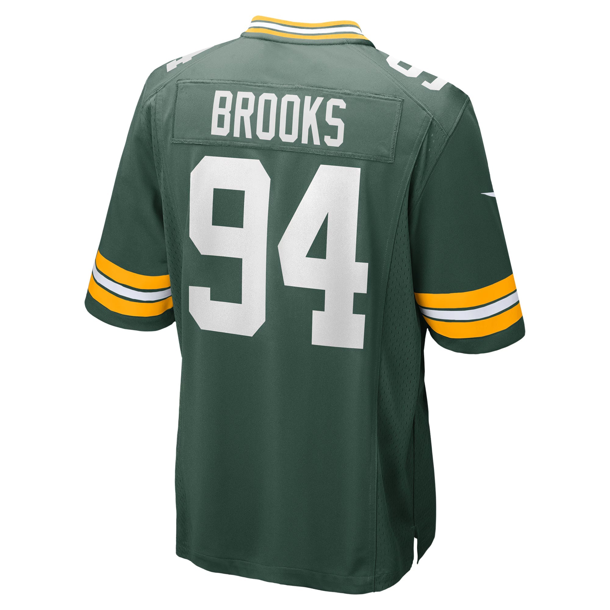 Green Bay Packers Karl Brooks Green Game Jersey