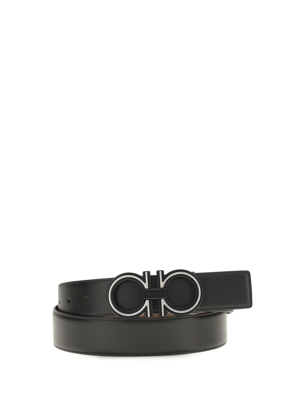 Ferragamo Men Reversible Leather Belt