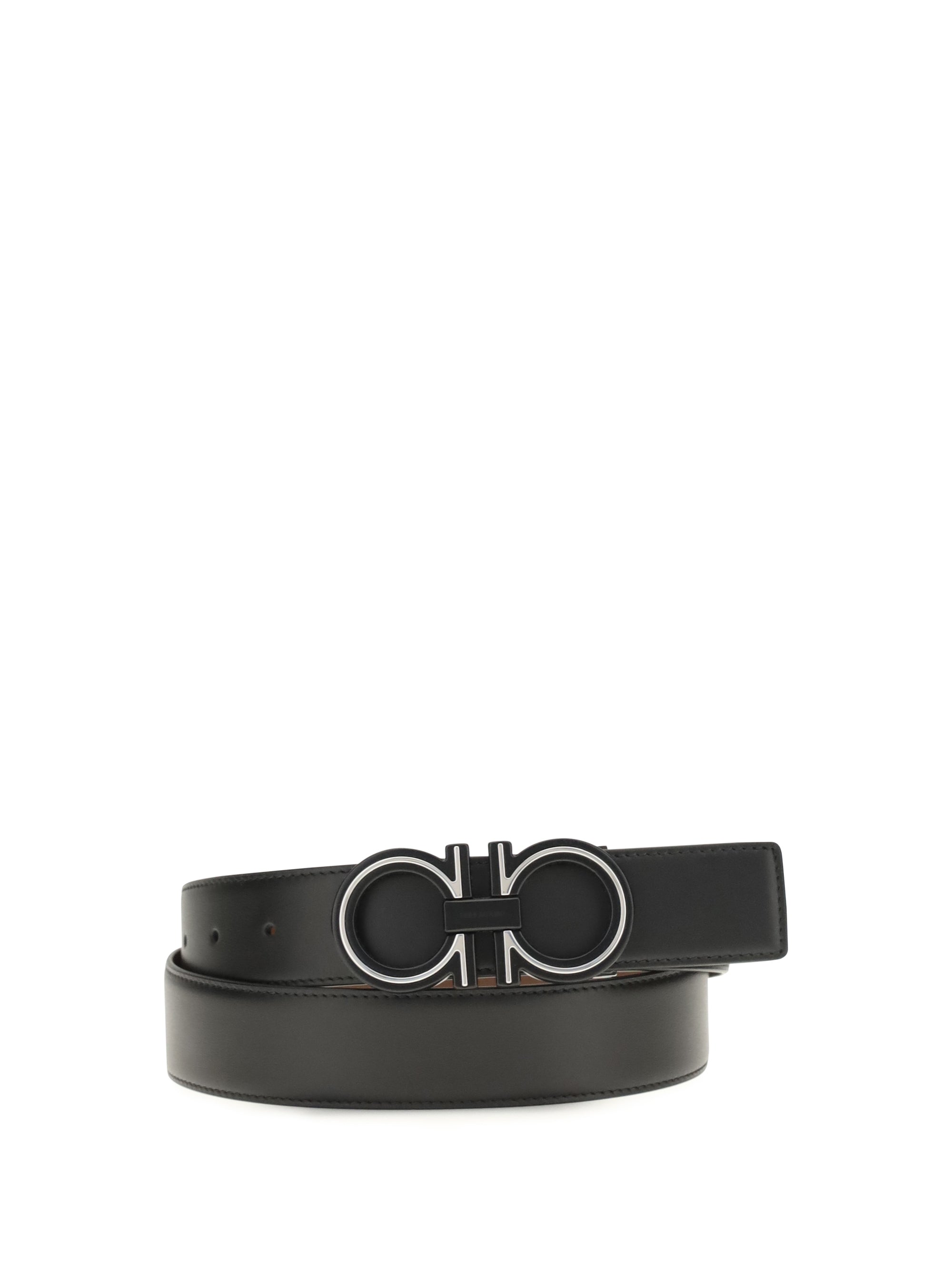 Ferragamo Men Reversible Leather Belt