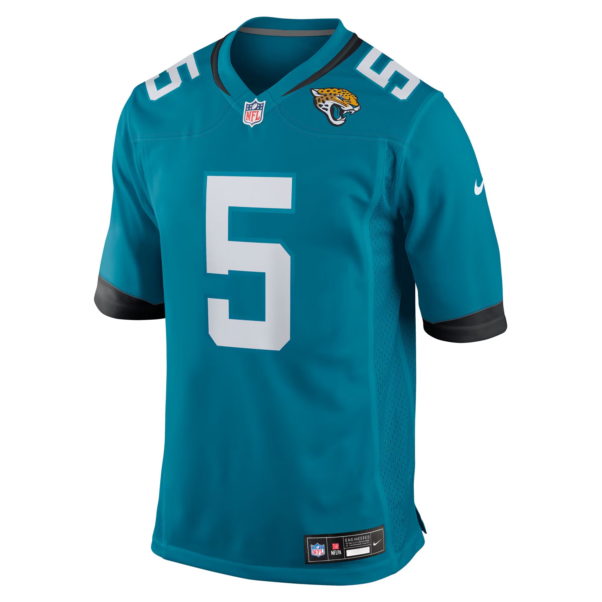 Jacksonville Jaguars Dyami Brown Teal Team Game Jersey