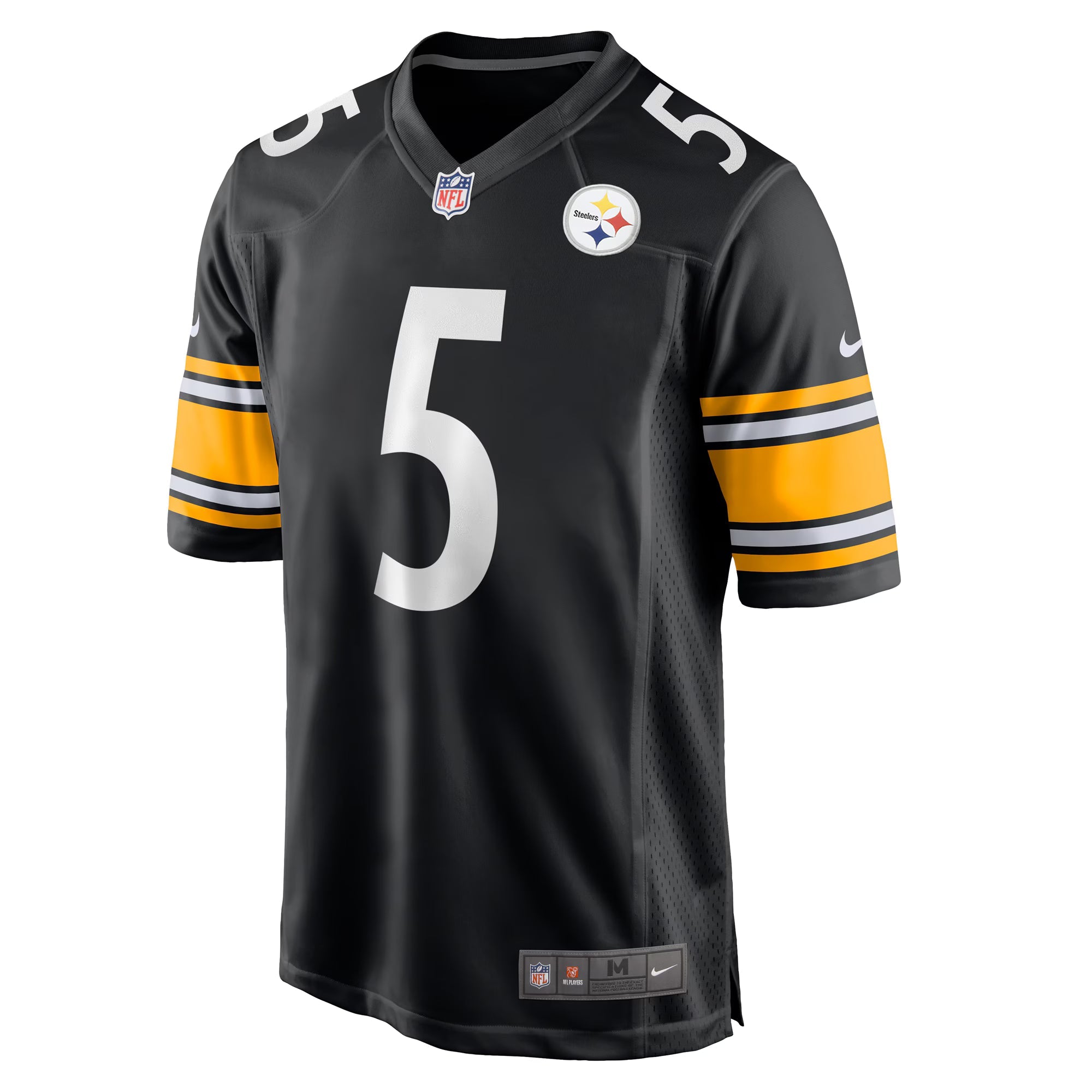 Pittsburgh Steelers Cameron Johnston Black Game Jersey