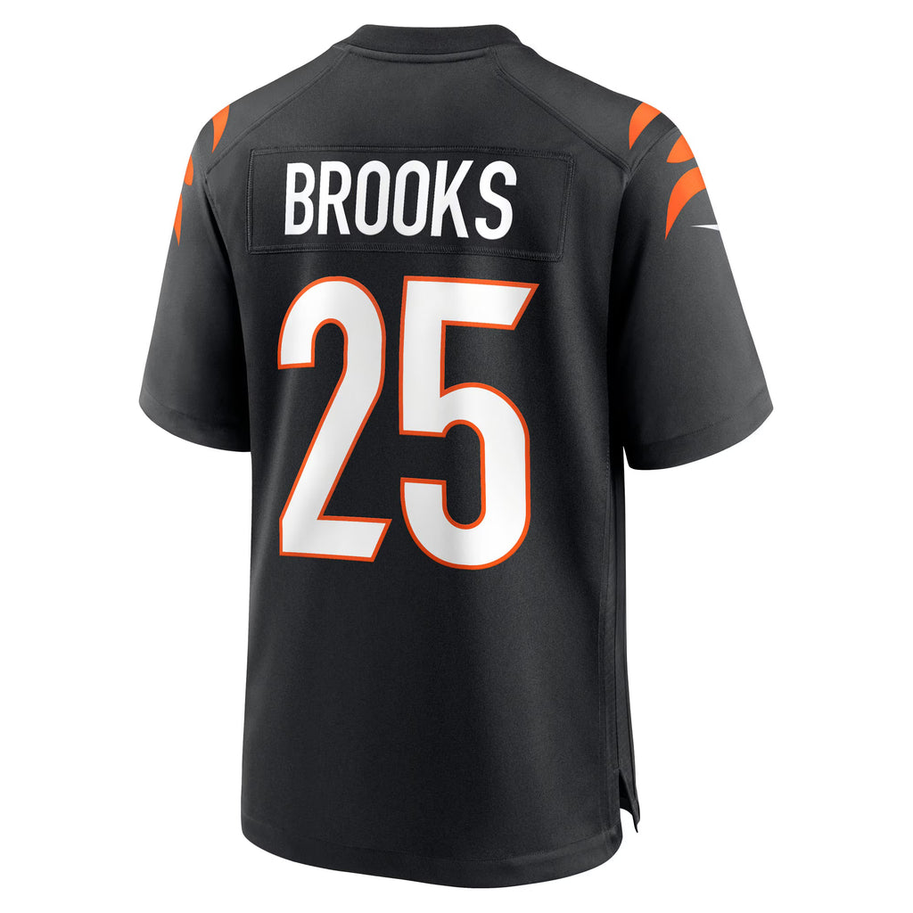 Cincinnati Bengals Tahj Brooks Black Team Game Jersey