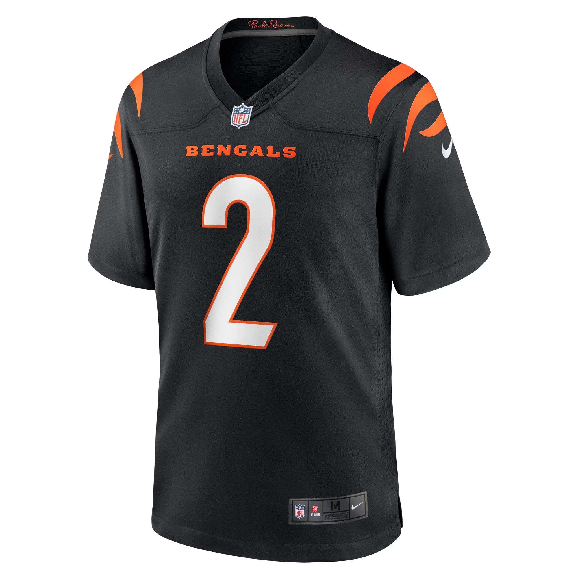Cincinnati Bengals Evan McPherson Black Game Jersey