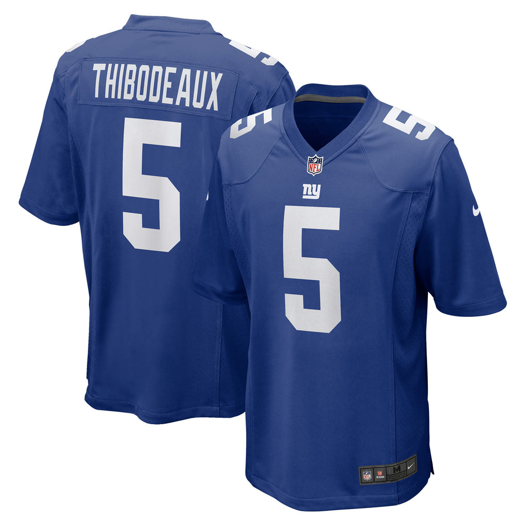 New York Giants Kayvon Thibodeaux Royal Player Game Jersey