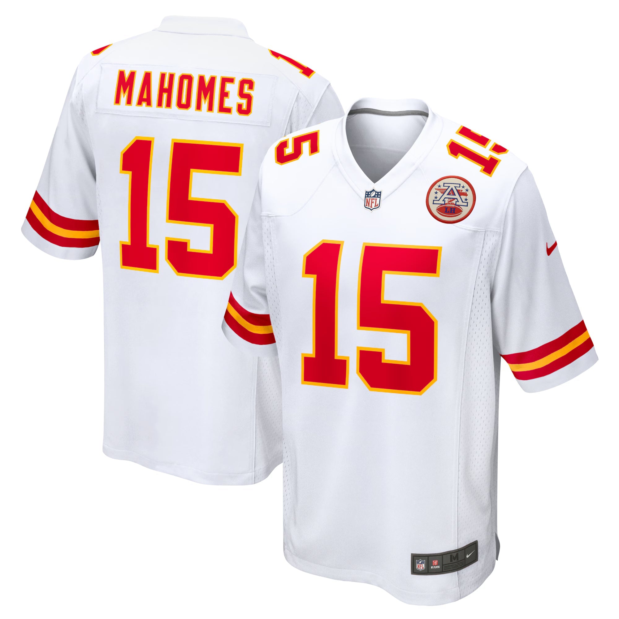 Kansas City Chiefs Patrick Mahomes White Game Jersey