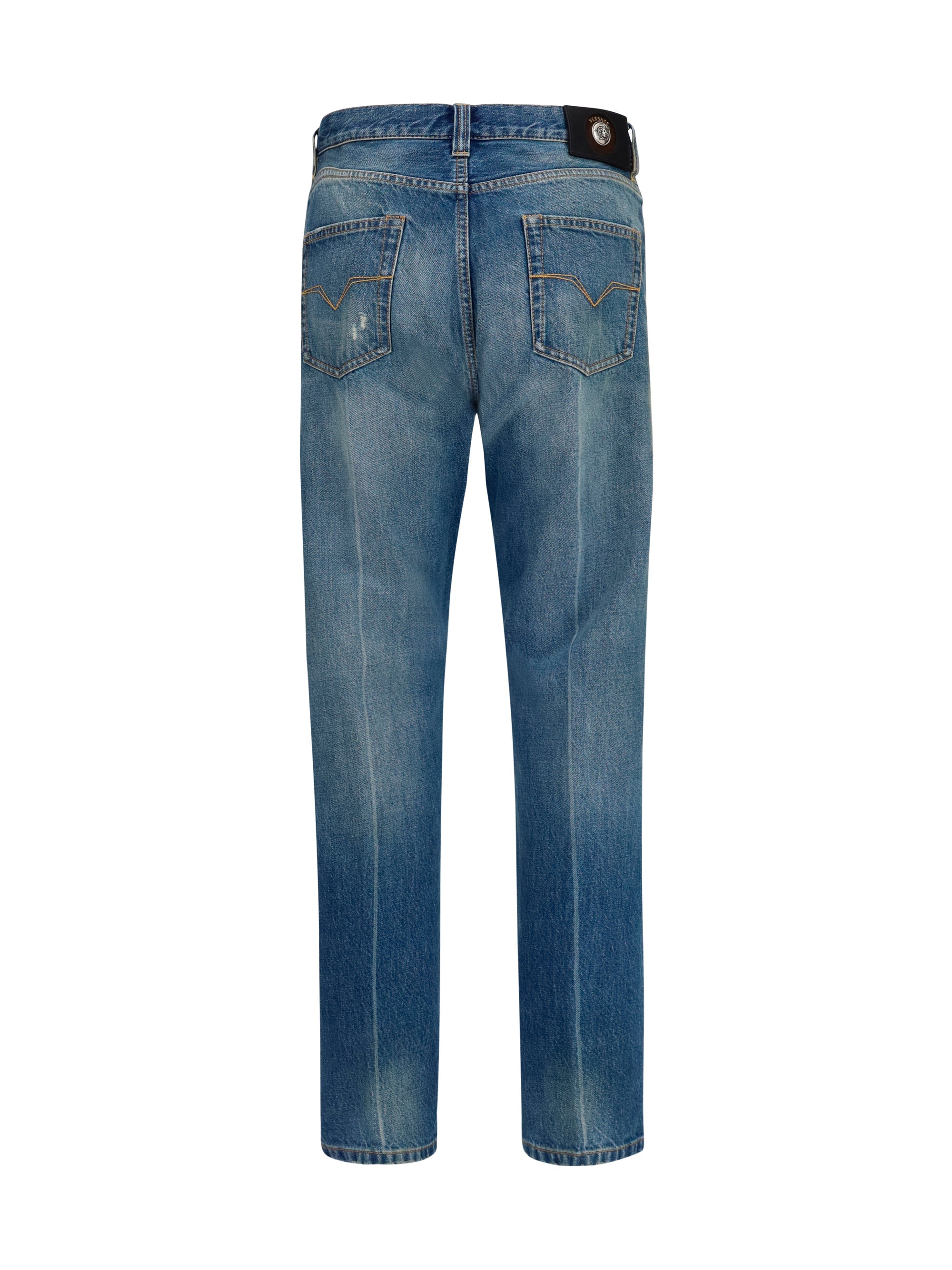 Versace Men Straight-Leg Denim Jeans