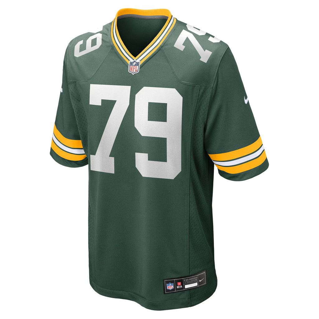 Green Bay Packers Travis Glover Green Game Jersey