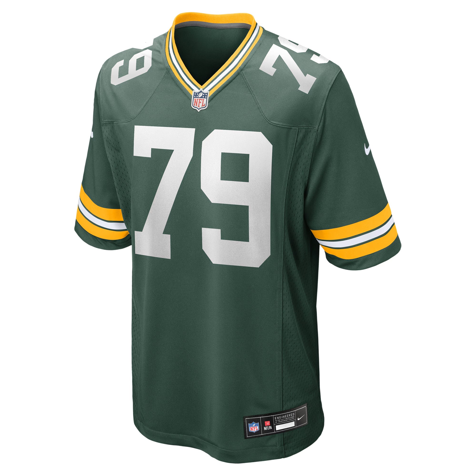 Green Bay Packers Travis Glover Green Game Jersey