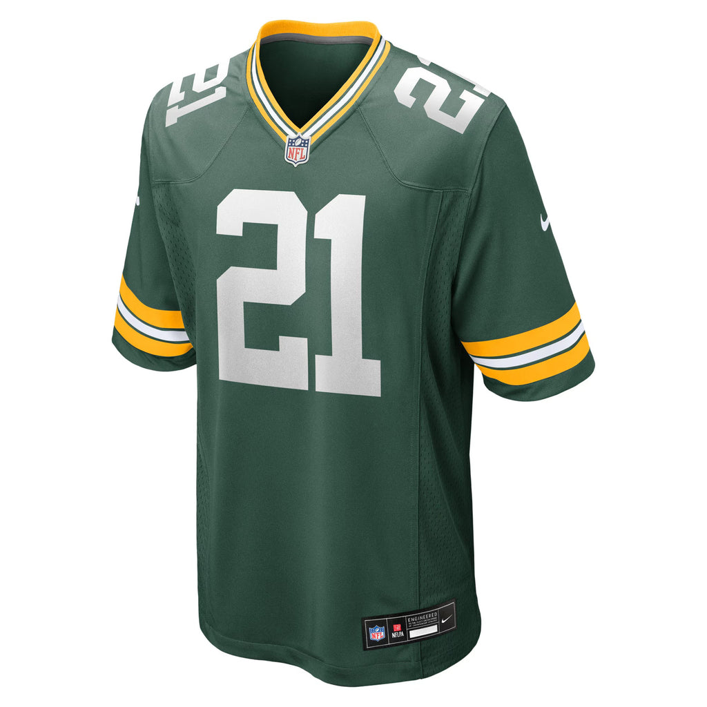 Green Bay Packers Nate Hobbs Green Team Game Jersey