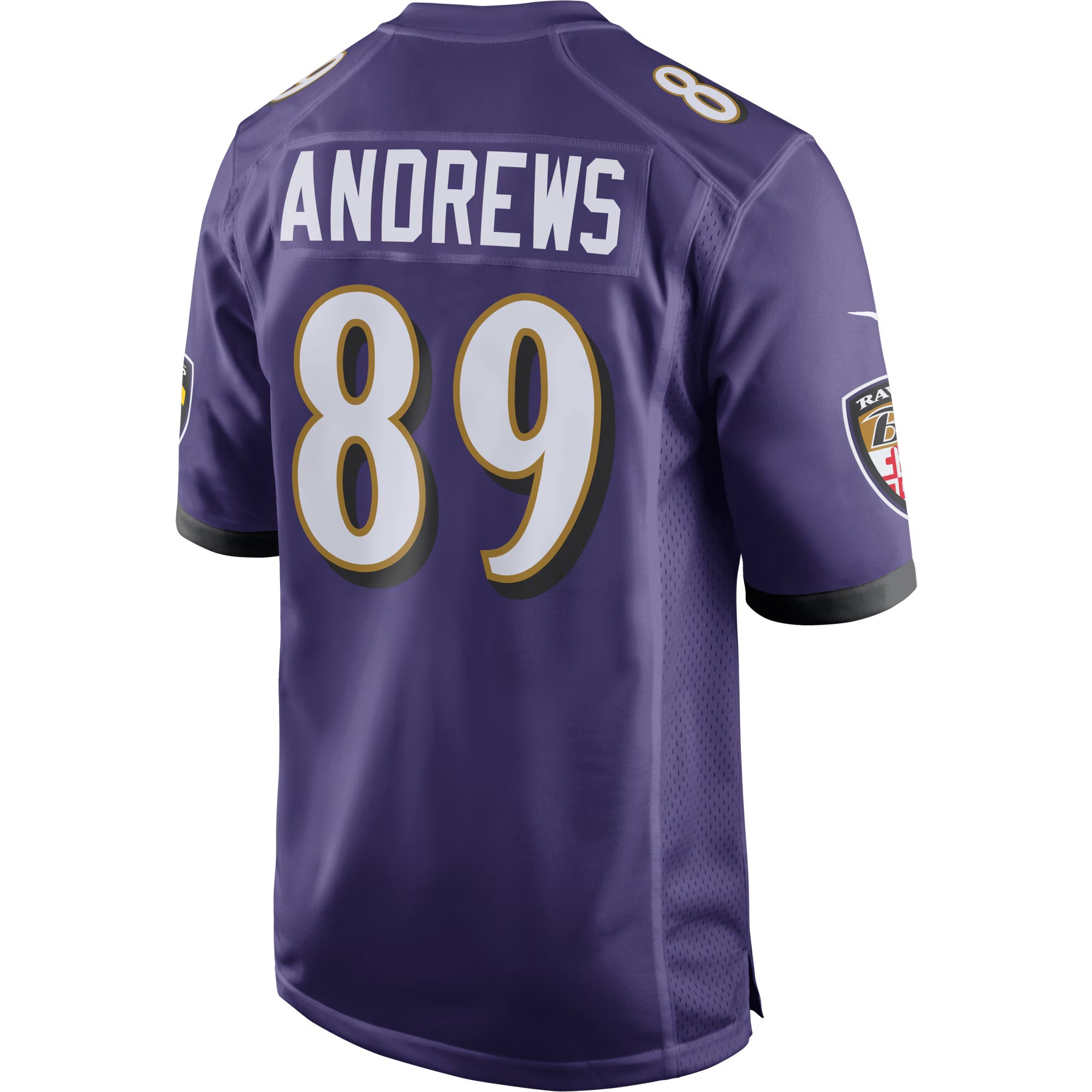 Baltimore Ravens Mark Andrews Purple Game Jersey