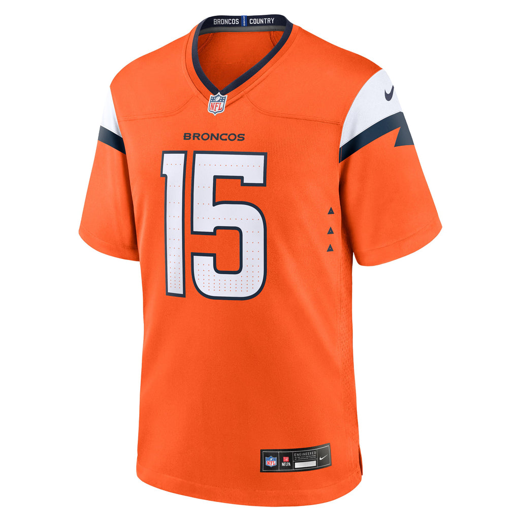 Denver Broncos Nik Bonitto Orange Team Game Jersey