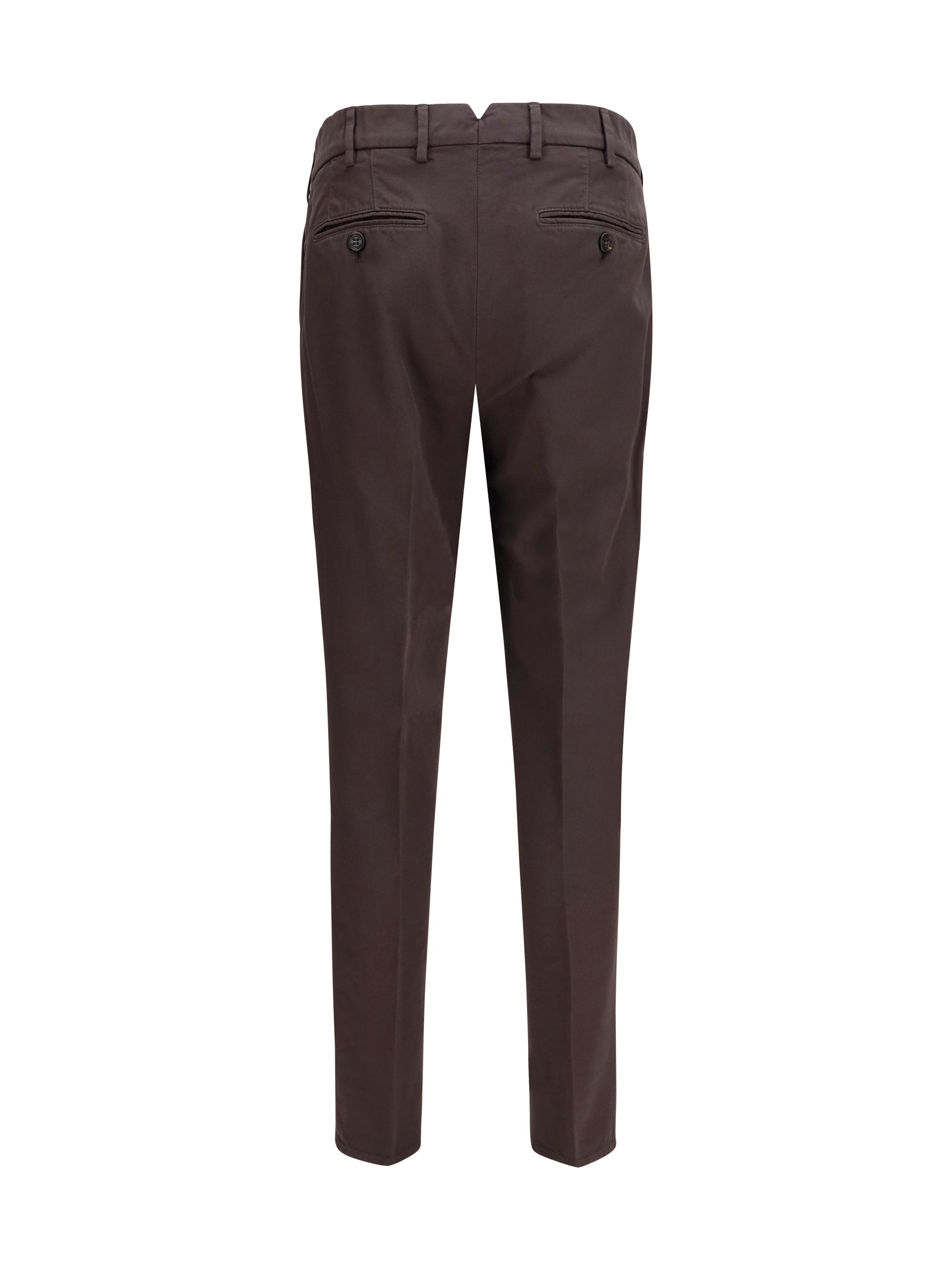 Brunello Cucinelli Men Dyed Cotton Pants