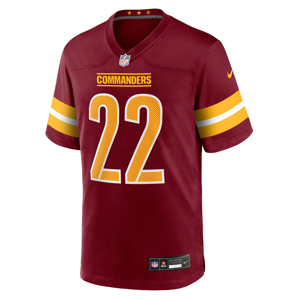 Washington Commanders Jacory Croskey-Merritt Burgundy Team Game Jersey