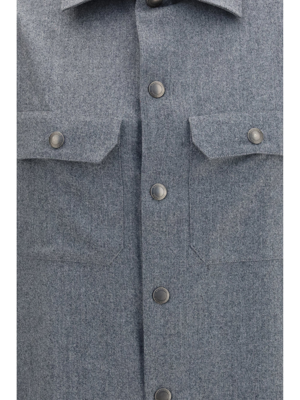 Brunello Cucinelli Men Virgin Wool Shirt
