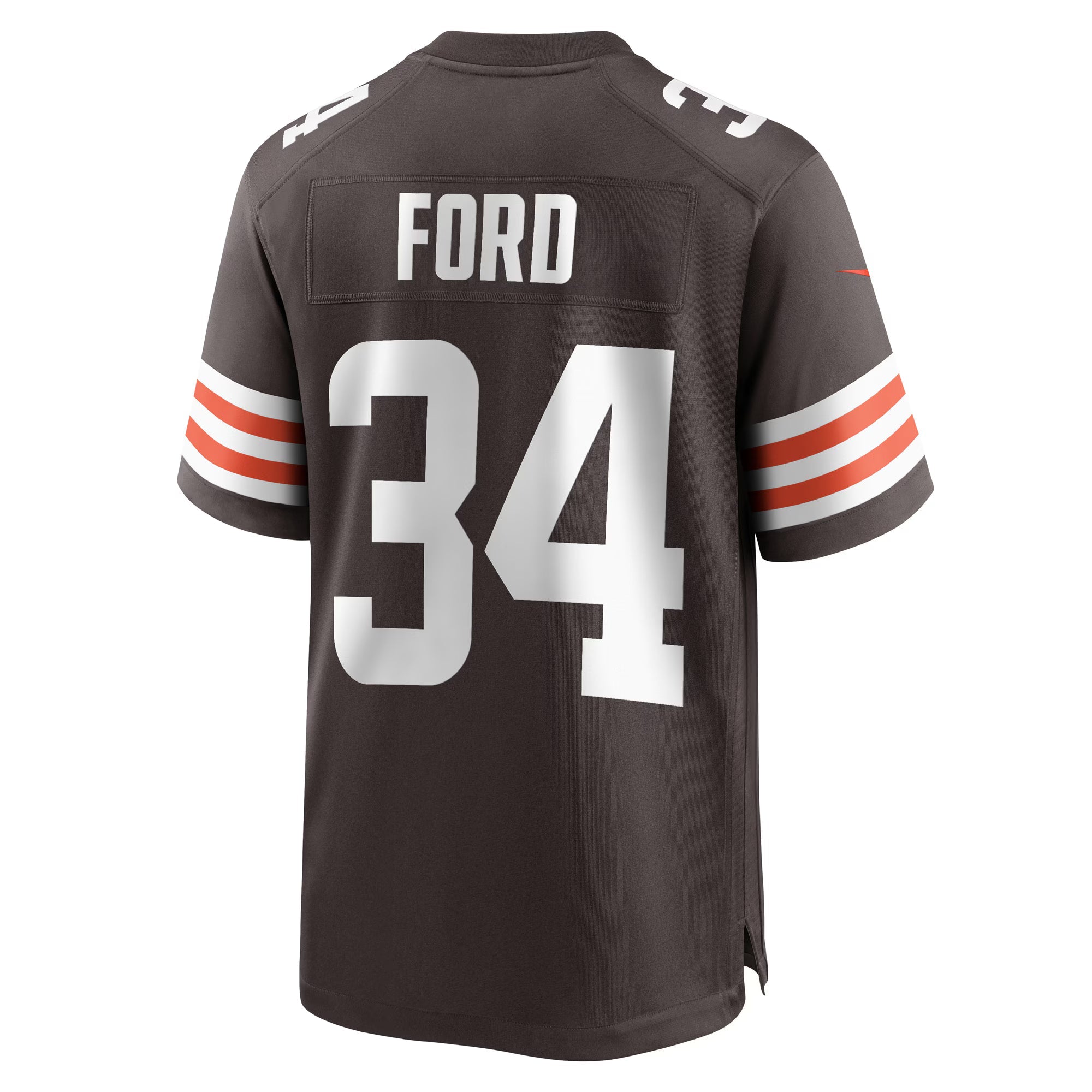 Cleveland Browns Jerome Ford Brown Game Player Jersey