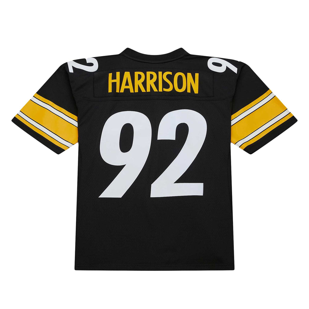 Pittsburgh Steelers James Harrison Mitchell & Ness Black Legacy Replica Jersey