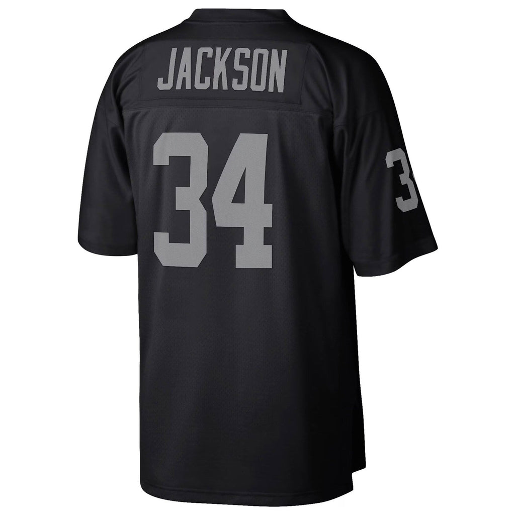 Las Vegas Raiders Bo Jackson Mitchell & Ness Black Legacy Replica Jersey