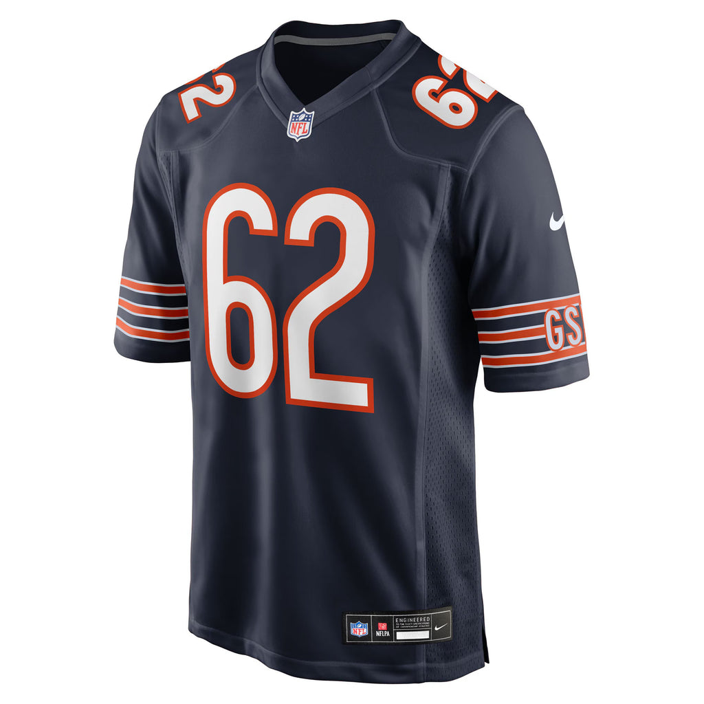 Chicago Bears Joe Thuney Navy Team Game Jersey