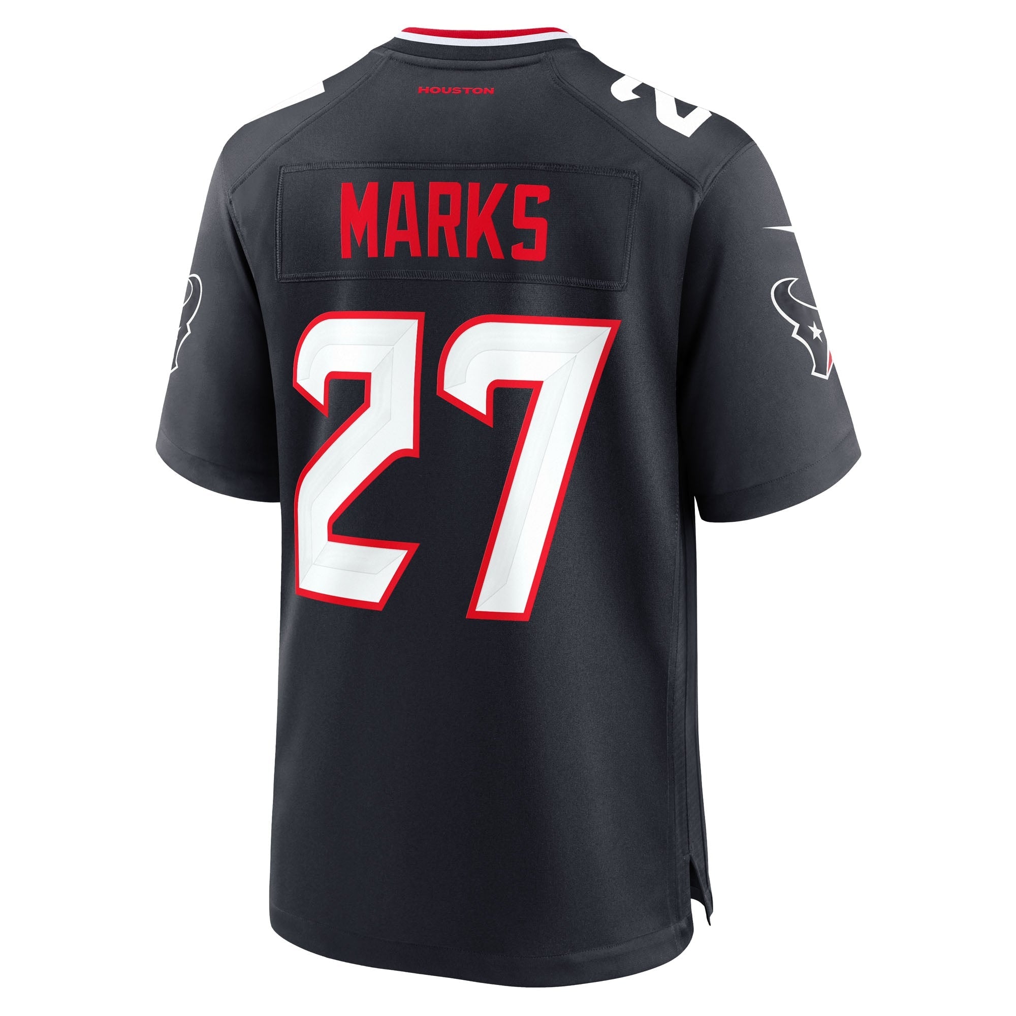 Houston Texans Woody Marks Navy Team Game Jersey