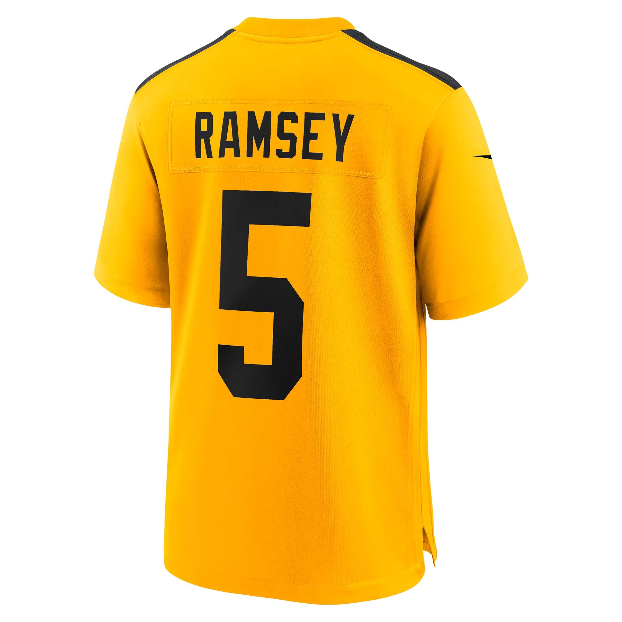 Pittsburgh Steelers Jalen Ramsey Gold Alternate 1933 Throwback Game Jersey