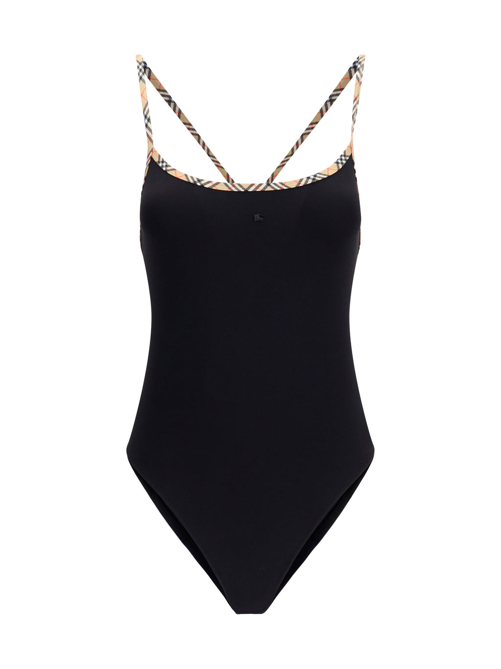 Burberry Women Check Trim Swimsuit