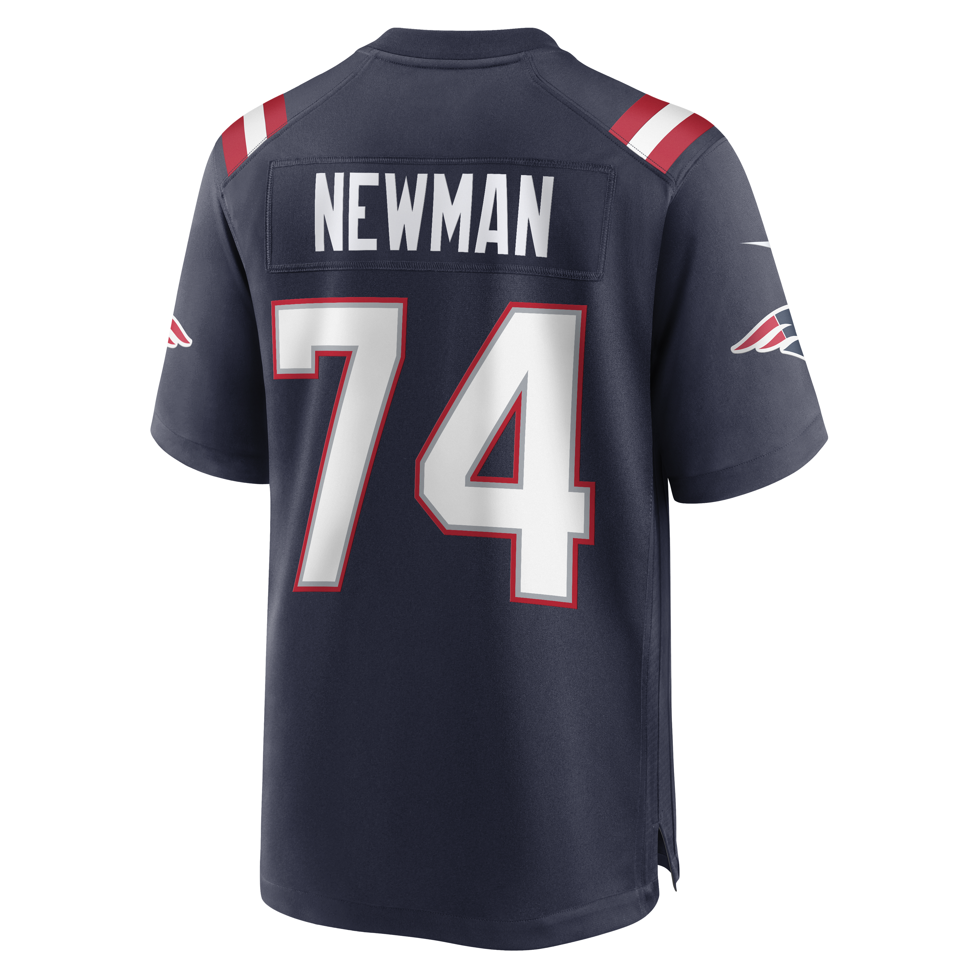 New England Patriots Royce Newman Navy Team Game Jersey