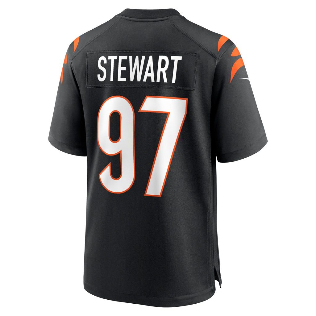 Cincinnati Bengals Shemar Stewart Black Team Game Jersey