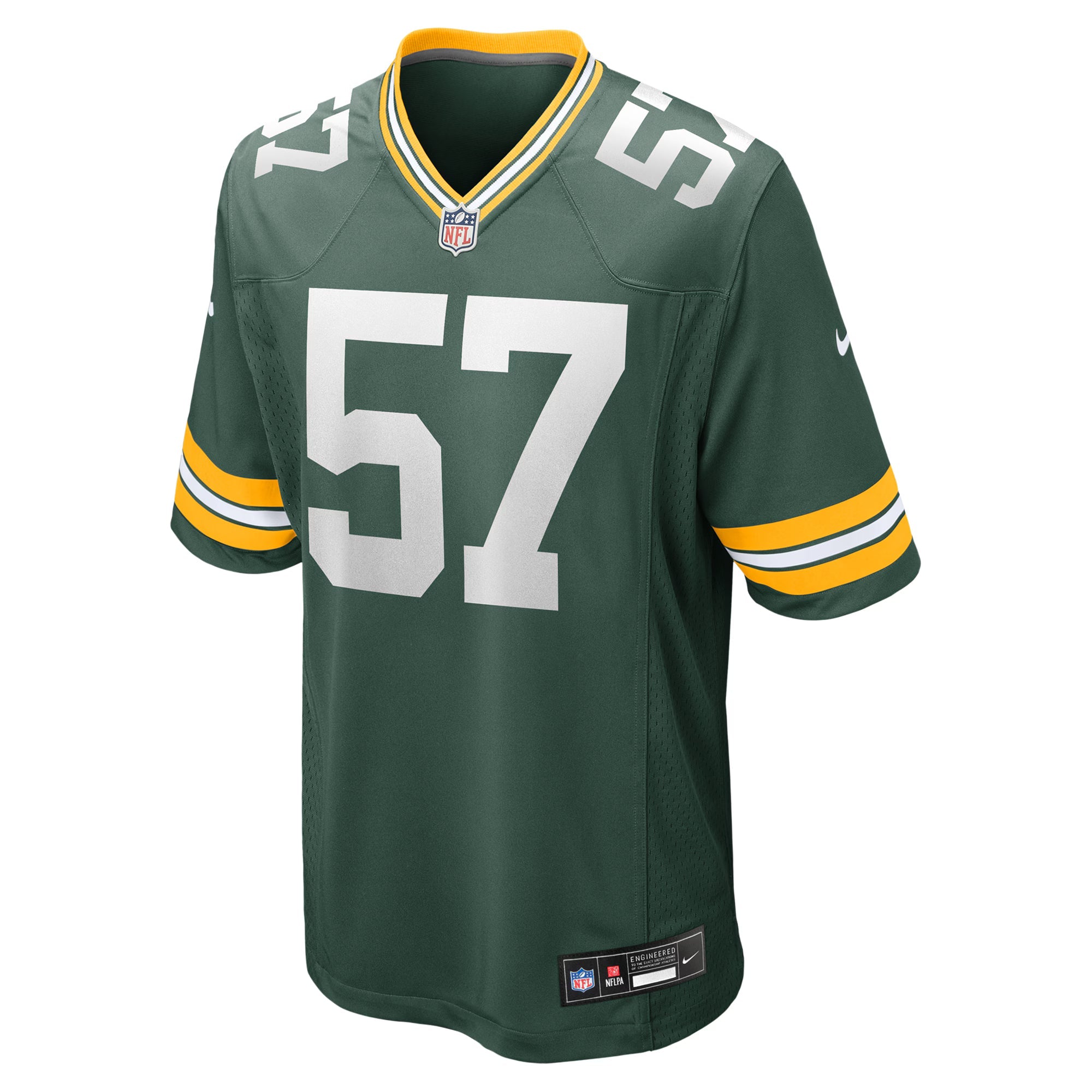 Green Bay Packers Brenton Cox Jr. Green Game Jersey