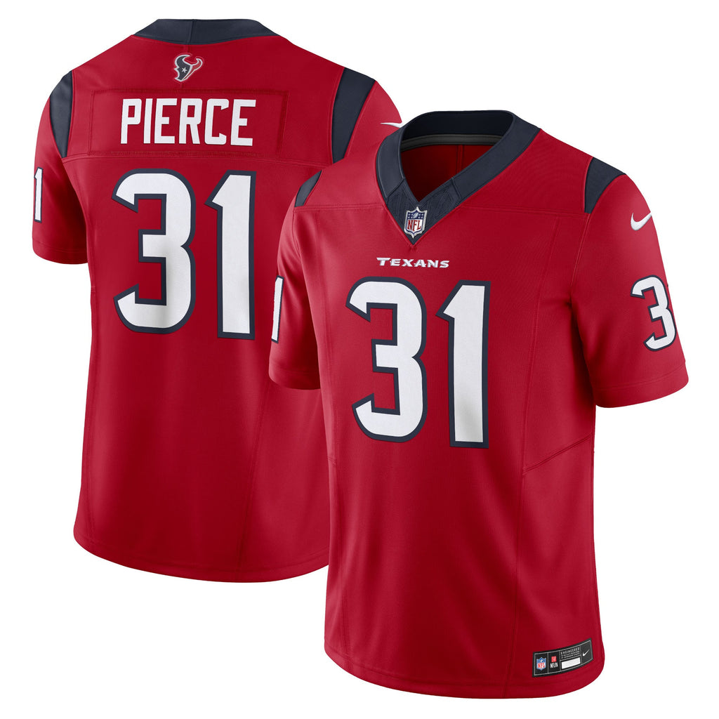 Houston Texans Dameon Pierce Red Vapor F.U.S.E. Limited Jersey