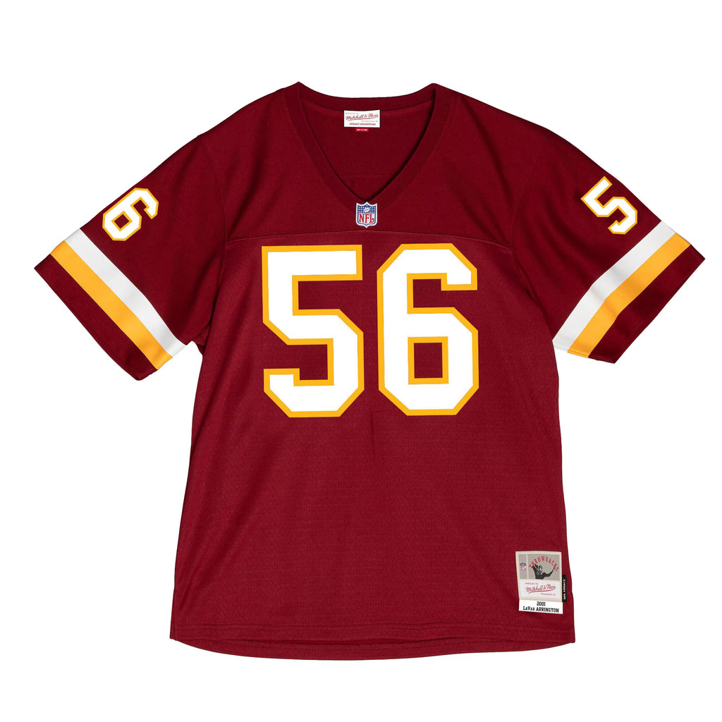 Washington Commanders LaVar Arrington Mitchell & Ness Burgundy 2001 Legacy Throwback Replica Jersey