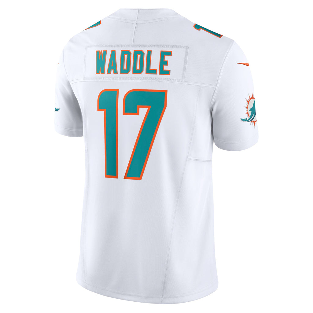 Miami Dolphins Jaylen Waddle White Vapor F.U.S.E. Limited Jersey