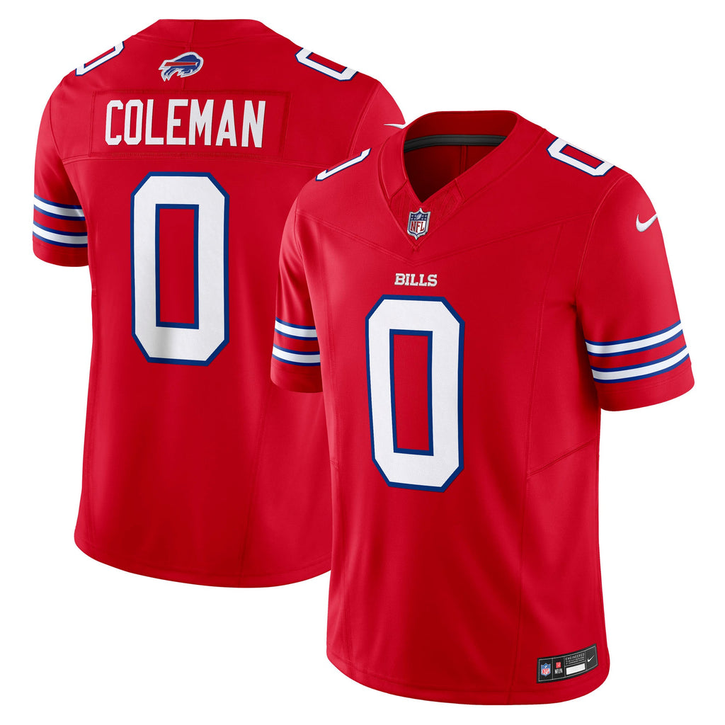 Buffalo Bills Keon Coleman Red Alternate Vapor F.U.S.E. Limited Jersey