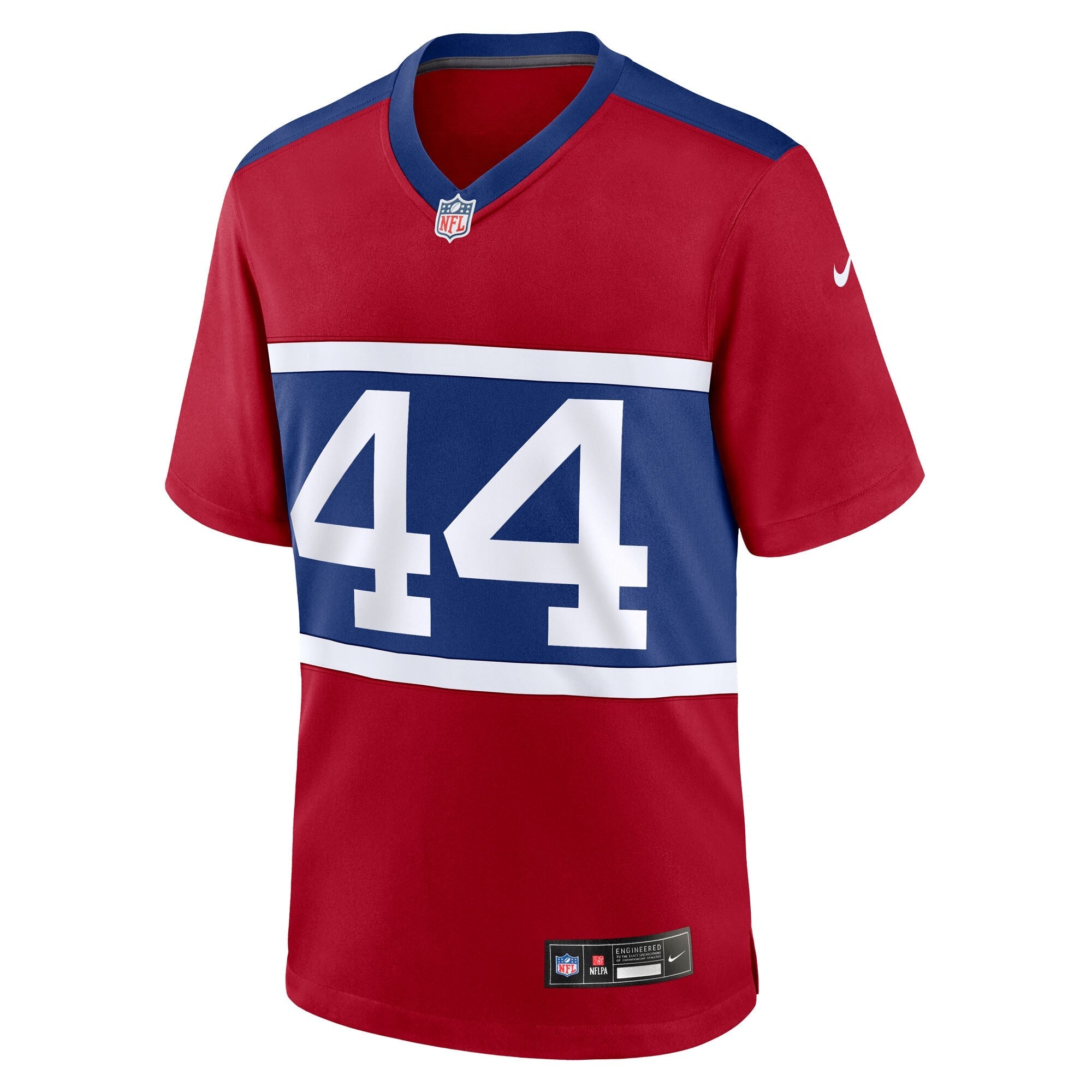 New York Giants Cam Skattebo Red Alternate Century Red Game Jersey
